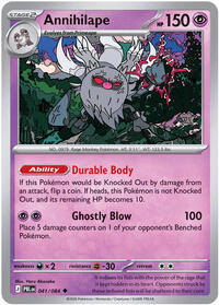 Annihilape - 41/84 - Normal - NM - Uncommon - Pitch Black