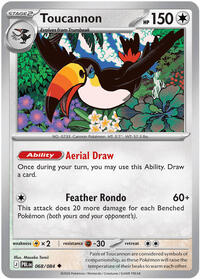 Toucannon - 68/84 - Normal - NM - Uncommon - Pitch Black