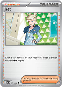 Jett - 79/84 - Reverse Holofoil - NM - Uncommon - Pitch Black