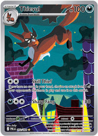 Thievul - 92/84 - Holofoil - NM - Illustration Rare - Pitch Black