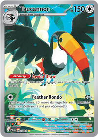 Toucannon - 94/84 - Holofoil - NM - Illustration Rare - Pitch Black