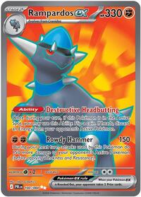 Rampardos ex - 100/84 - Holofoil - NM - Ultra Rare - Pitch Black