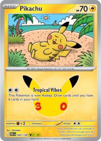 Pikachu - 43/128 - Holofoil - NM - Pikachu Rare - 30th Celebration