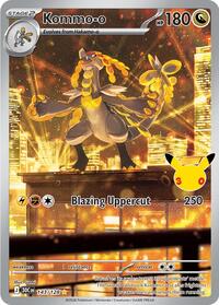 Kommo o - 143/128 - Holofoil - NM - Illustration Rare - 30th Celebration