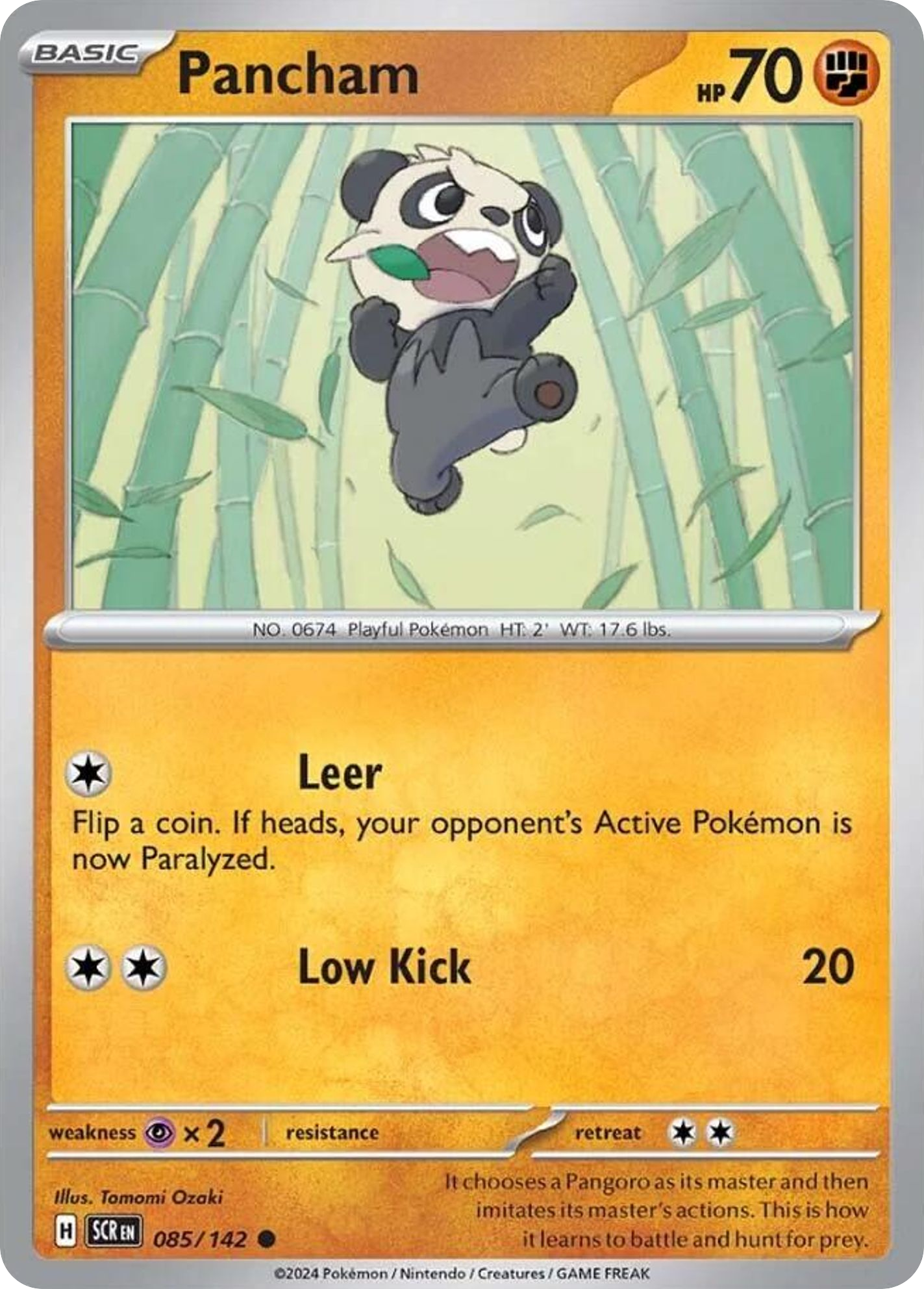 Pancham - 85/142 - Reverse Holofoil - NM - Common - Stellar Crown