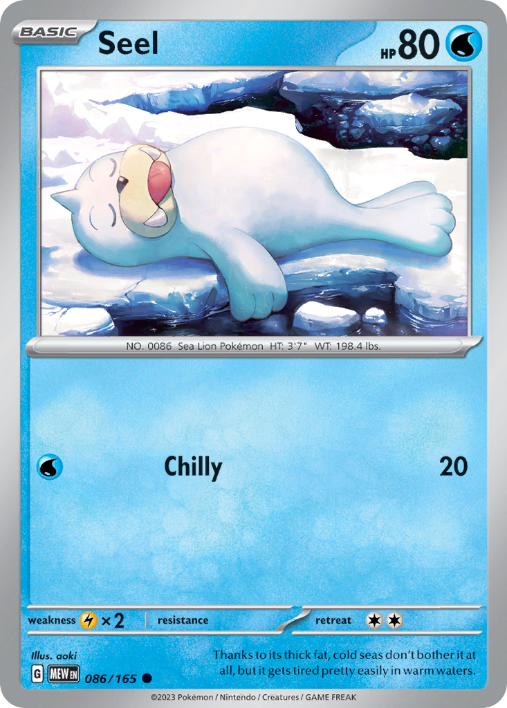 Seel - 86/165 - Normal - NM - Common - 151
