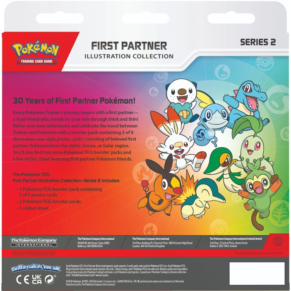 Pokémon: First Partner Booster Collection #2 2026