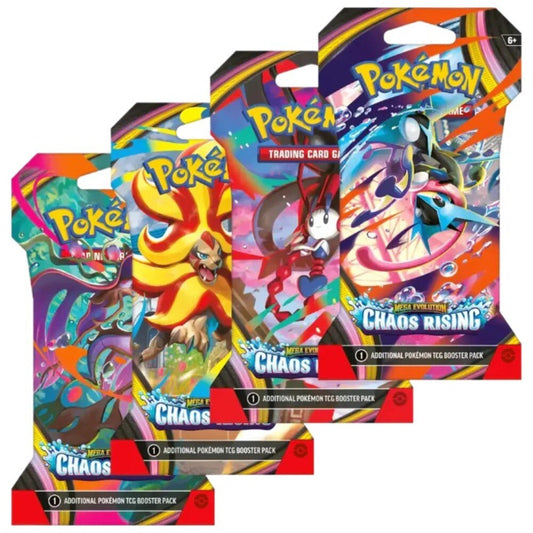 Pokémon: Mega Evolution—Chaos Rising: Sleeved Booster Case