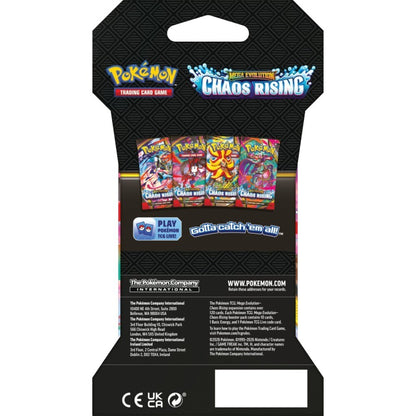 Pokémon: Mega Evolution—Chaos Rising: Sleeved Booster