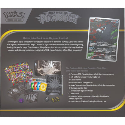 [PREORDER] Pokémon: Mega Evolution—Pitch Black: Elite Trainer Box