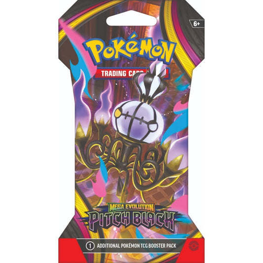 [PREORDER] Pokémon: Mega Evolution—Pitch Black: Sleeved Booster Case (24 Packs)
