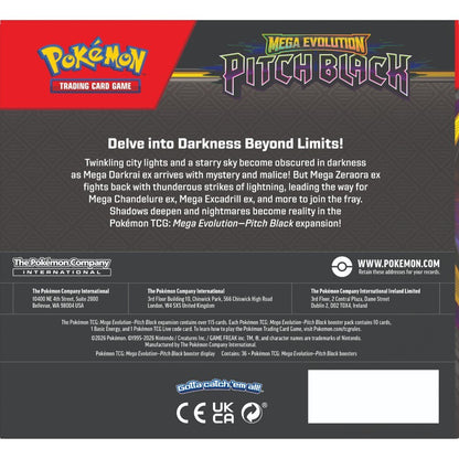 [PREORDER] Pokémon: Mega Evolution—Pitch Black: Booster Box (36 Packs)