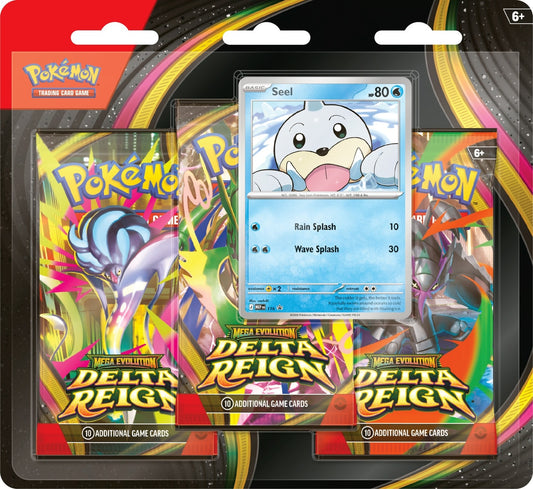 PREORDER DEPOSIT | Pokemon TCG: Delta Reign - 3-Pack Blister
