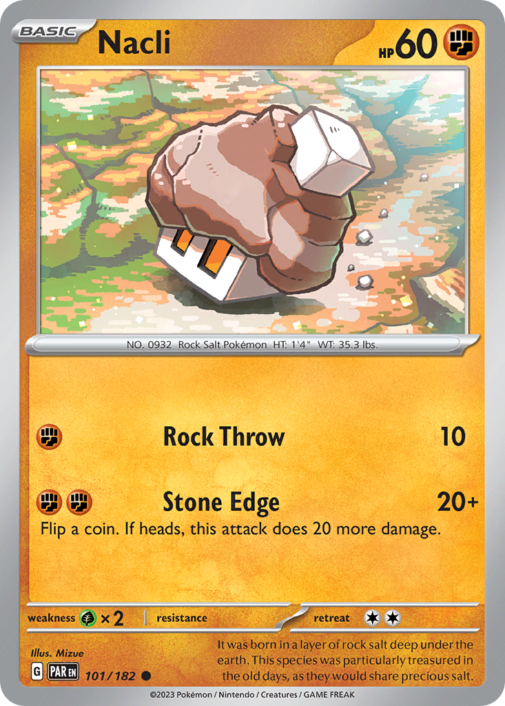 Nacli - 101/182 - Reverse Holofoil - NM - Common - Paradox Rift