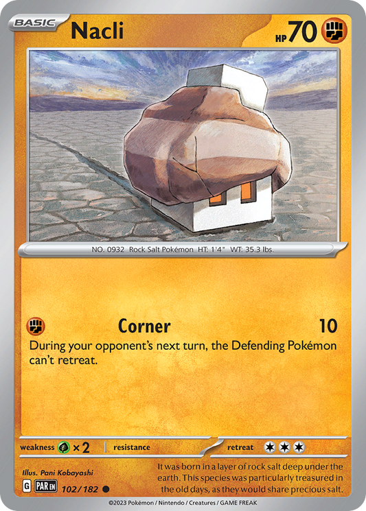Nacli - 102/182 - Reverse Holofoil - NM - Common - Paradox Rift