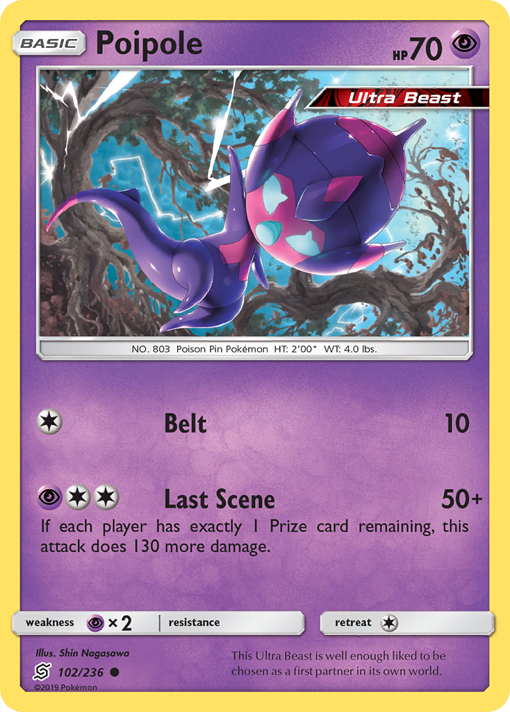 Poipole - 102/236 - Normal - NM - Common - Unified Minds