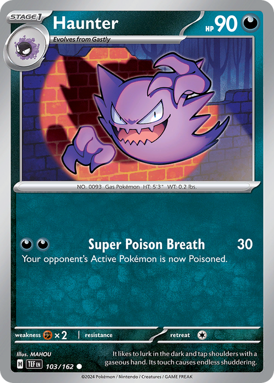 Haunter - 103/162 - Normal - NM - Common - Temporal Forces