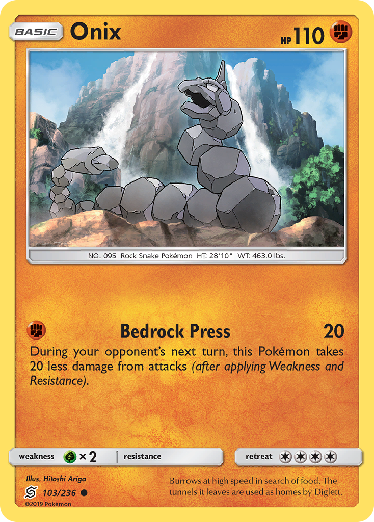 Onix - 103/236 - Normal - NM - Common - Unified Minds