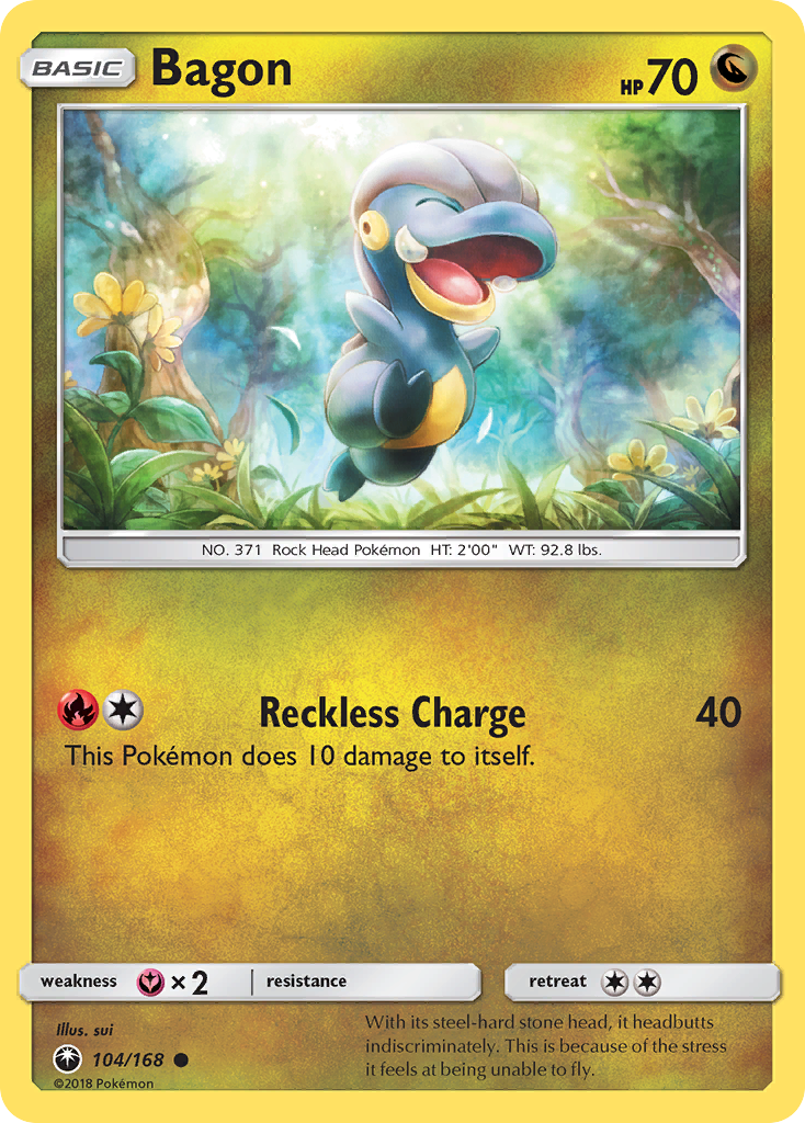 Bagon - 104/168 - Normal - NM - Common - Celestial Storm