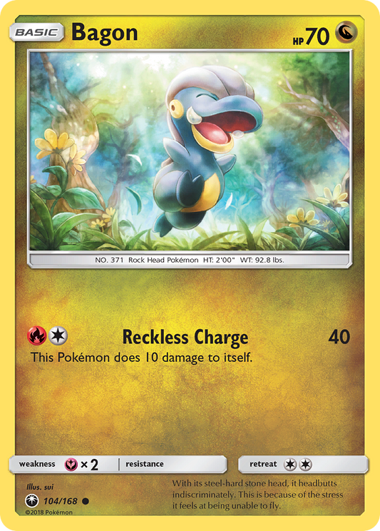 Bagon - 104/168 - Normal - NM - Common - Celestial Storm