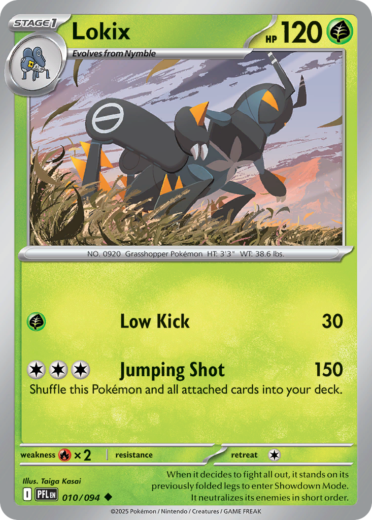 Lokix - 10/94 - Normal - NM - Uncommon - Phantasmal Flames