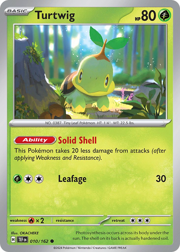 Turtwig - 10/162 - Normal - NM - Common - Temporal Forces