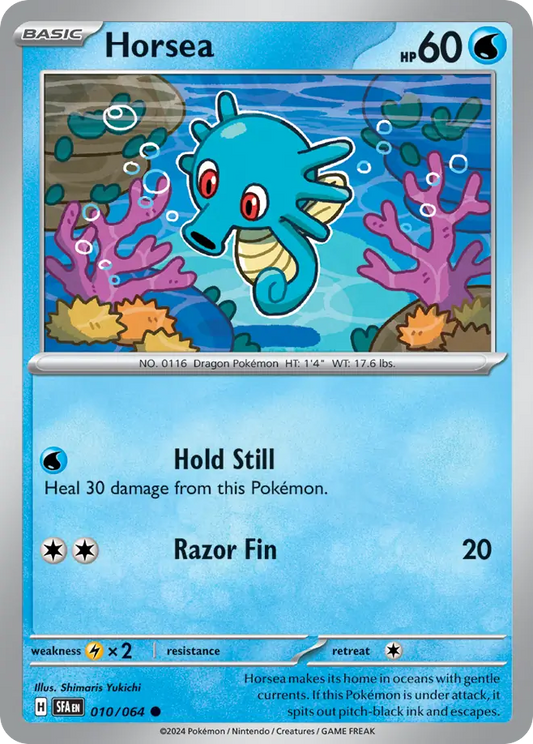 Horsea - 10/64 - Normal - NM - Common - Shrouded Fable