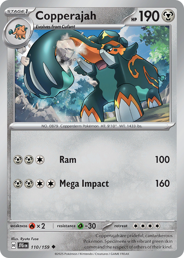 Copperajah - 110/159 - Normal - NM - Uncommon - Journey Together