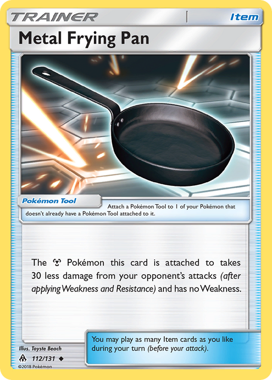 Metal Frying Pan - 112/131 - Normal - NM - Uncommon - Forbidden Light