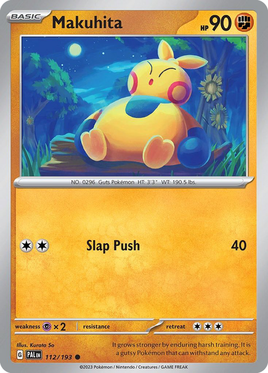 Makuhita - 112/193 - Normal - NM - Common - Paldea Evolved