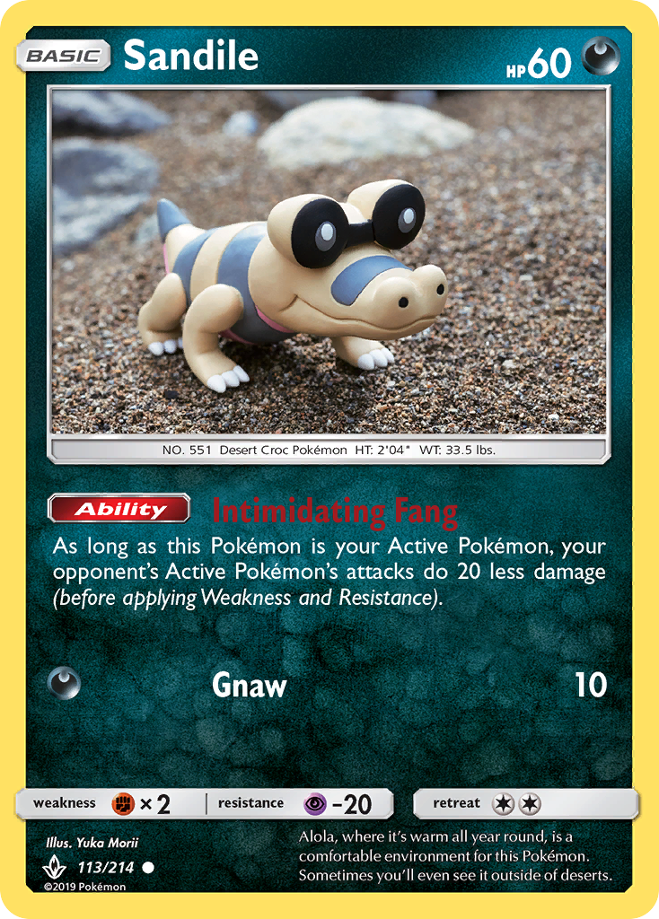 Sandile - 113/214 - Normal - NM - Common - Unbroken Bonds