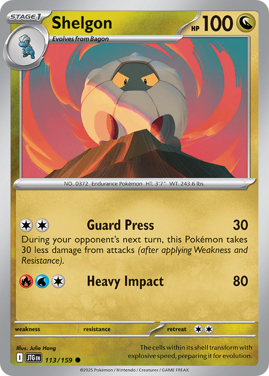 Shelgon - 113/159 - Normal - NM - Common - Journey Together