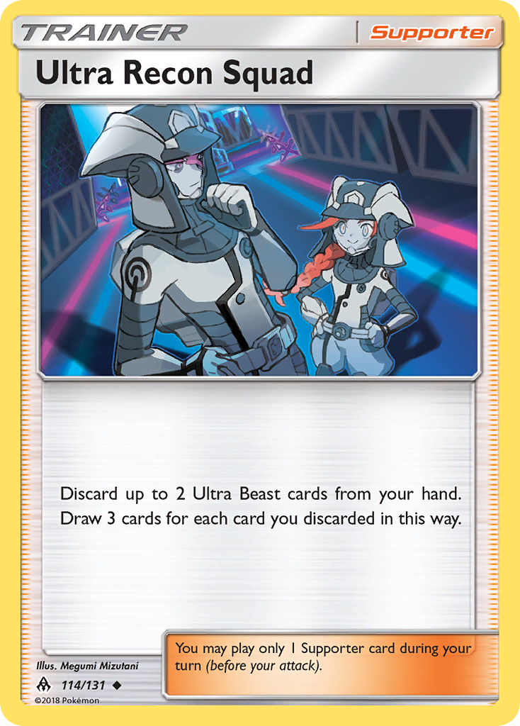 Ultra Recon Squad - 114/131 - Normal - NM - Uncommon - Forbidden Light