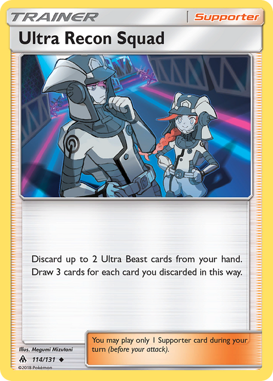 Ultra Recon Squad - 114/131 - Normal - NM - Uncommon - Forbidden Light