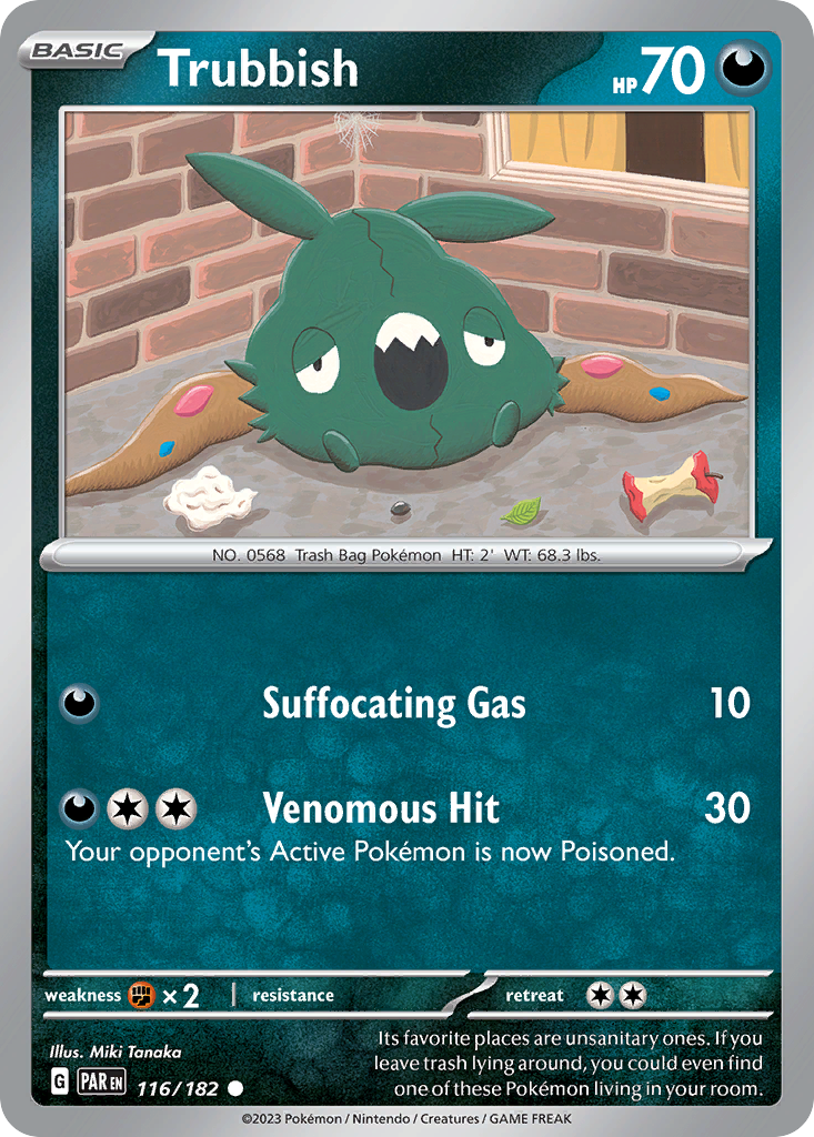 Trubbish - 116/182 - Normal - NM - Common - Paradox Rift