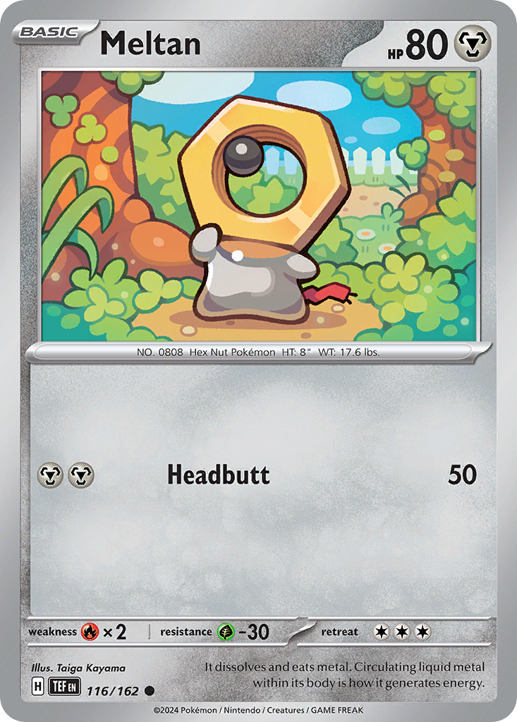 Meltan - 116/162 - Normal - NM - Common - Temporal Forces