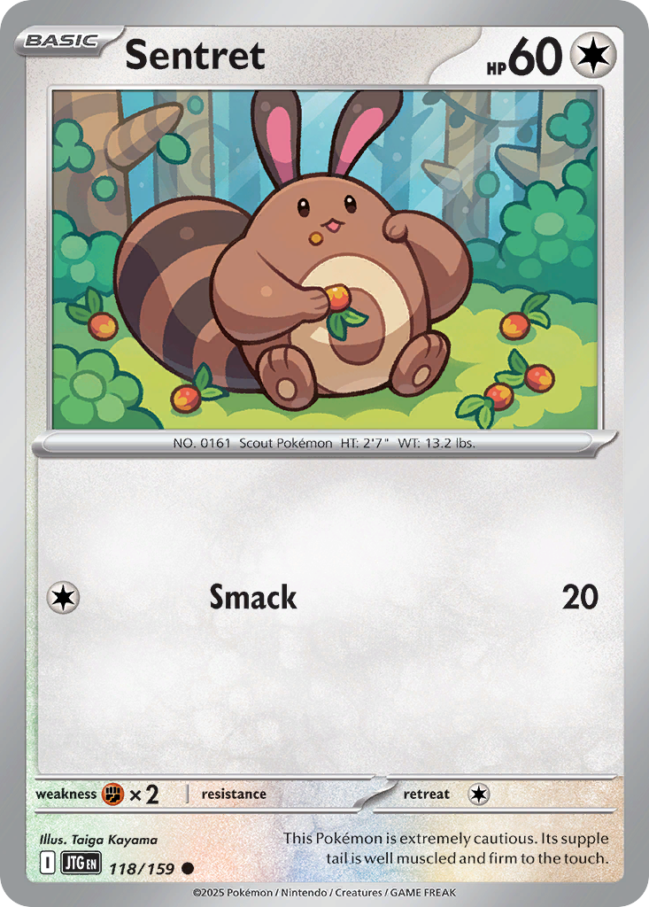 Sentret - 118/159 - Normal - NM - Common - Journey Together
