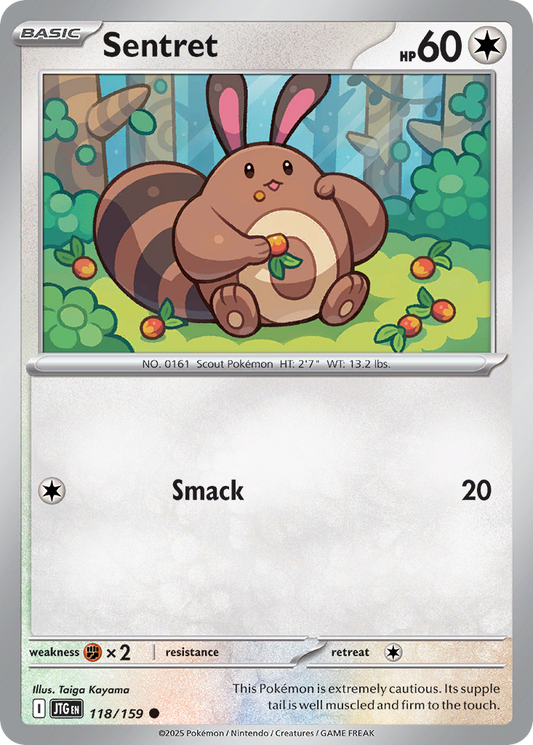 Sentret - 118/159 - Normal - NM - Common - Journey Together