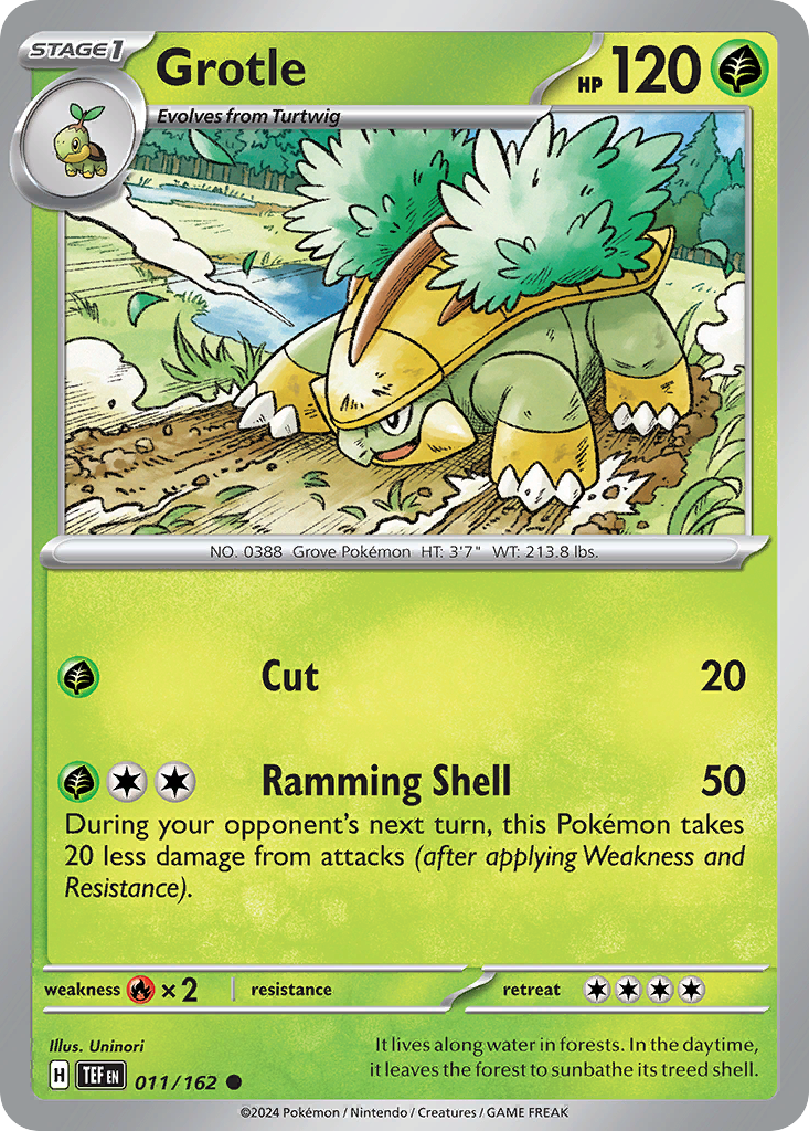 Grotle - 11/162 - Normal - NM - Common - Temporal Forces