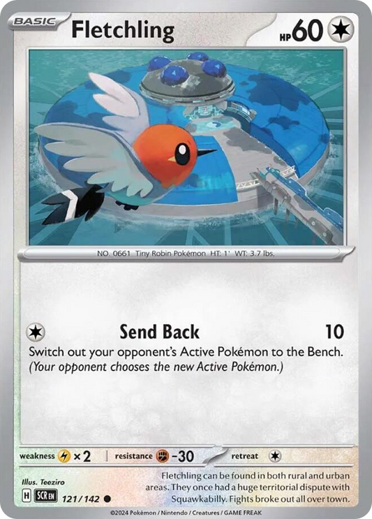 Fletchling - 121/142 - Normal - NM - Common - Stellar Crown