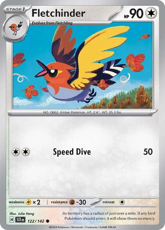 Fletchinder - 122/142 - Normal - NM - Common - Stellar Crown