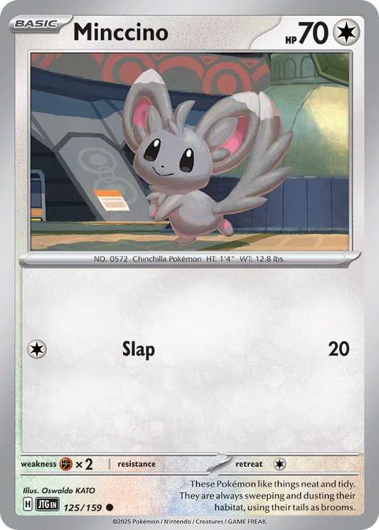 Minccino - 125/159 - Reverse Holofoil - NM - Common - Journey Together