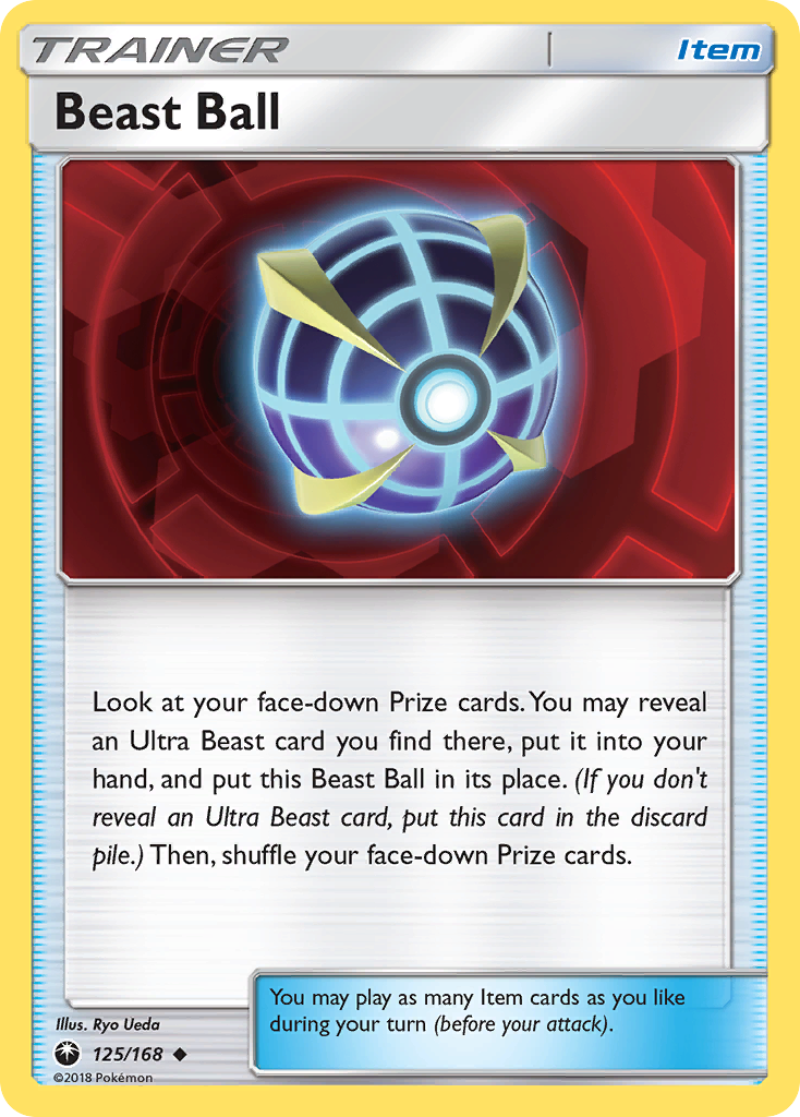 Beast Ball - 125/168 - Normal - NM - Uncommon - Celestial Storm