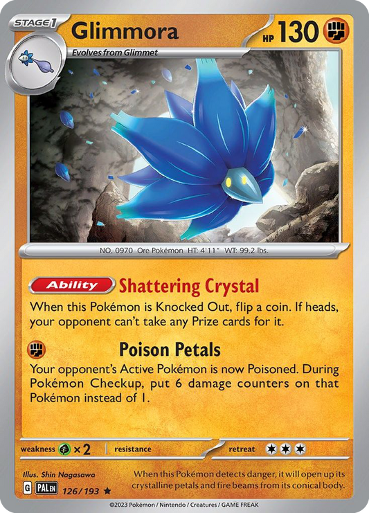 Glimmora - 126/193 - Holofoil - NM - Rare - Paldea Evolved