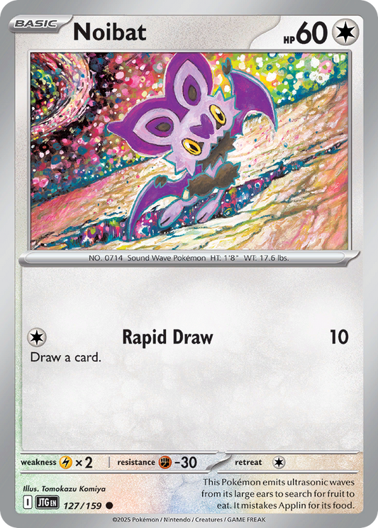Noibat - 127/159 - Normal - NM - Common - Journey Together
