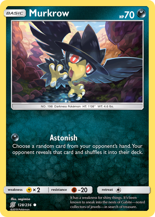 Murkrow - 128/236 - Normal - NM - Common - Unified Minds