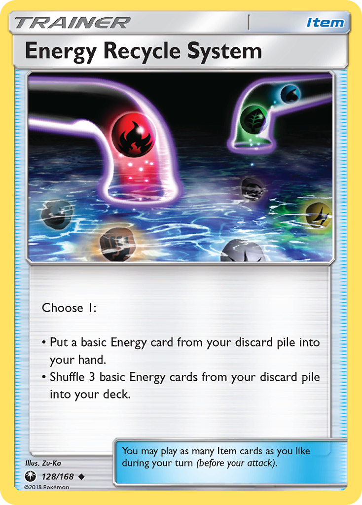 Energy Recycle System - 128/168 - Normal - NM - Uncommon - Celestial Storm