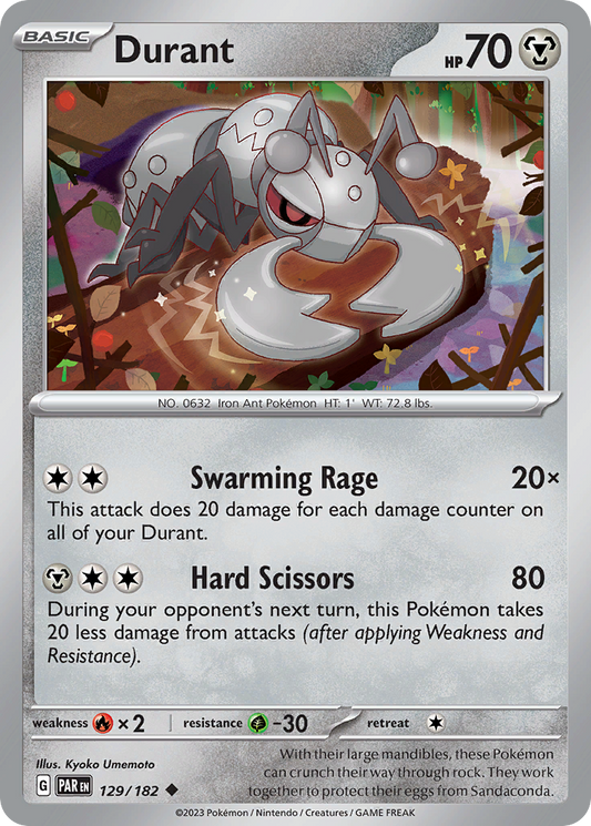 Durant - 129/182 - Normal - NM - Uncommon - Paradox Rift