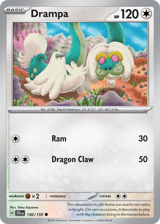 Drampa - 130/159 - Reverse Holofoil - NM - Common - Journey Together