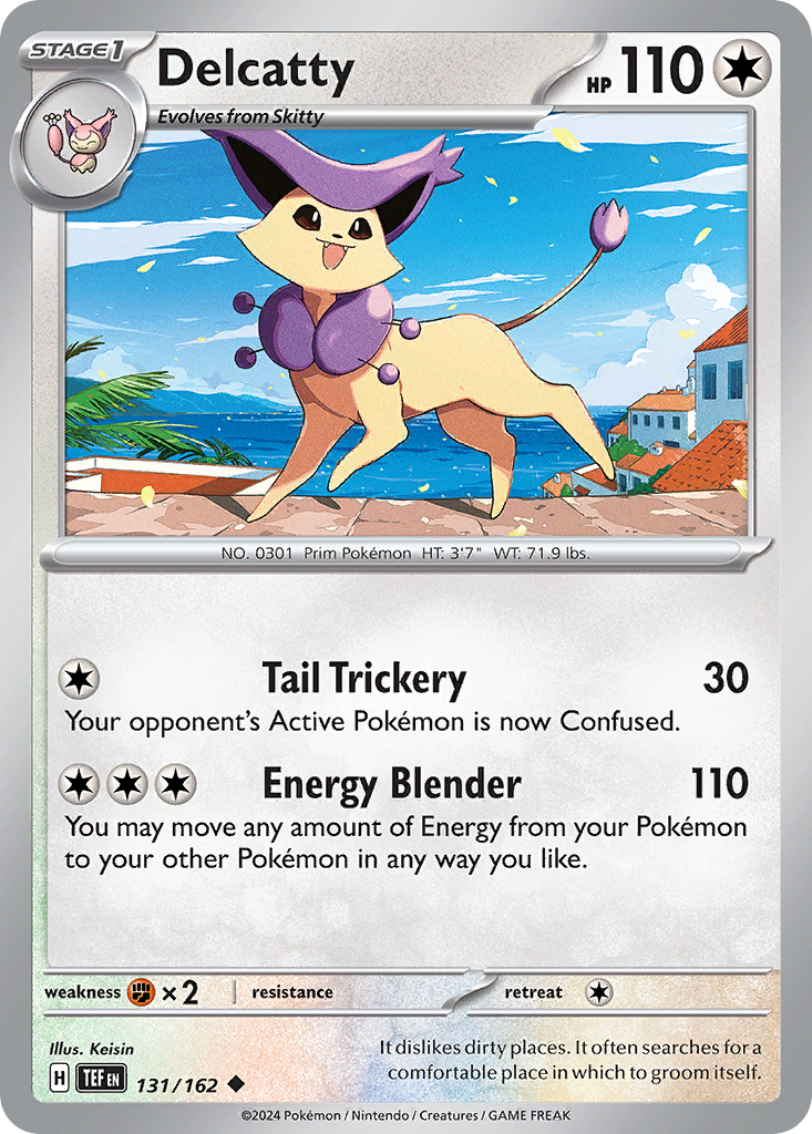 Delcatty - 131/162 - Normal - NM - Uncommon - Temporal Forces
